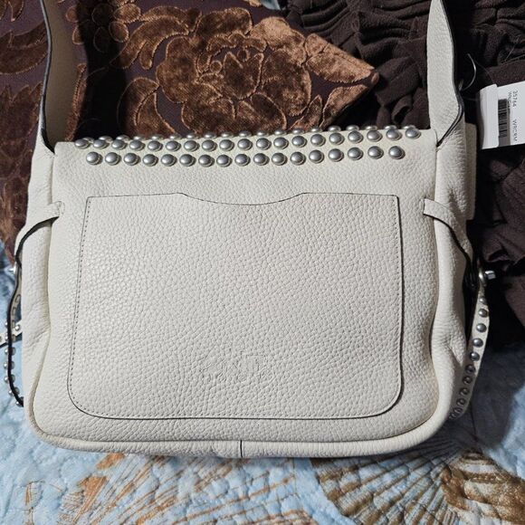 Coach Rivets Dakota Flap Crossbody Purse - Picture 2 of 8